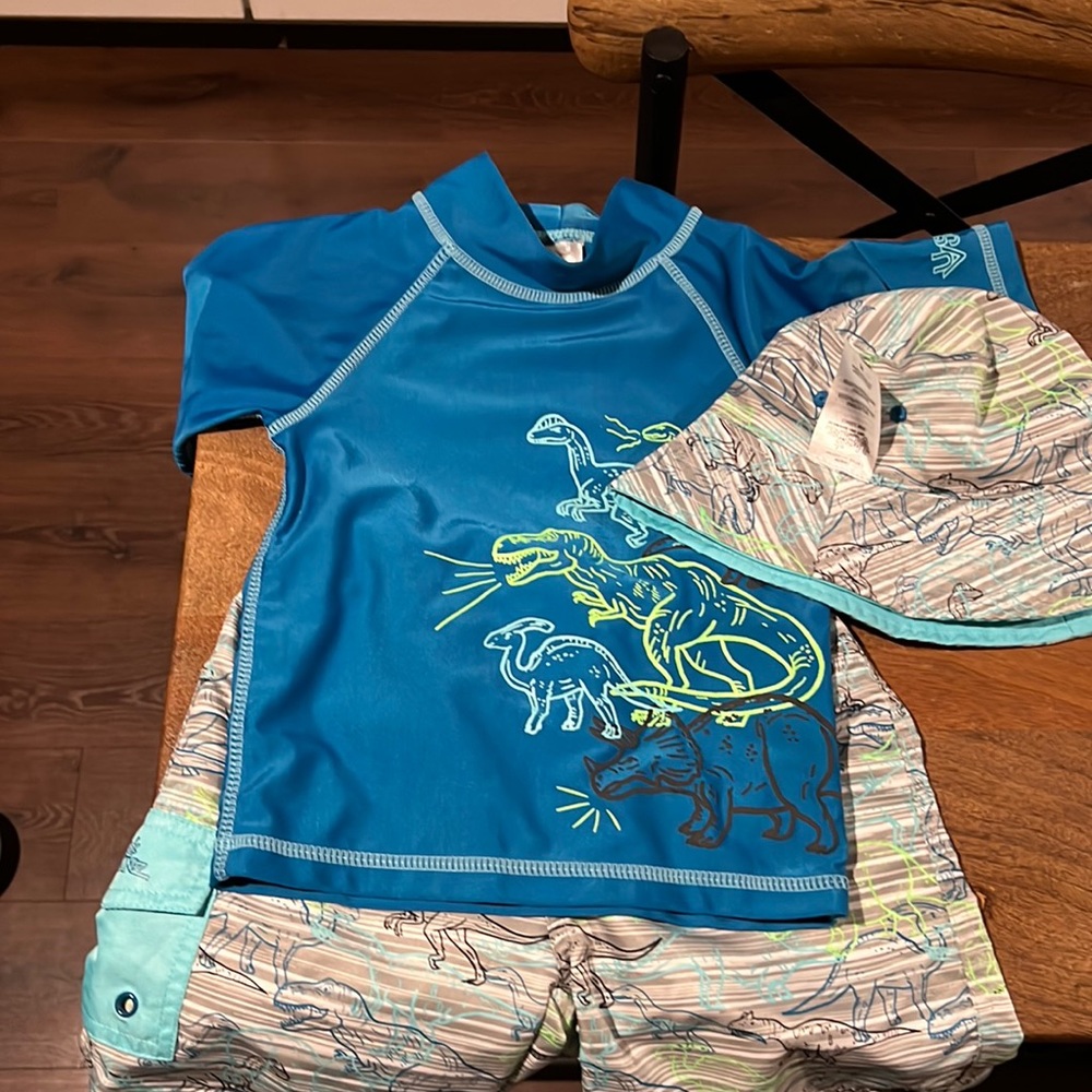 Boys 3 piece swim set
